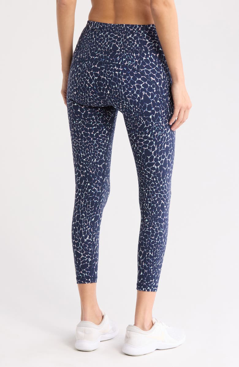 Sweaty Betty Power Workout 7/8 Leggings, Alternate, color, Blue Miner