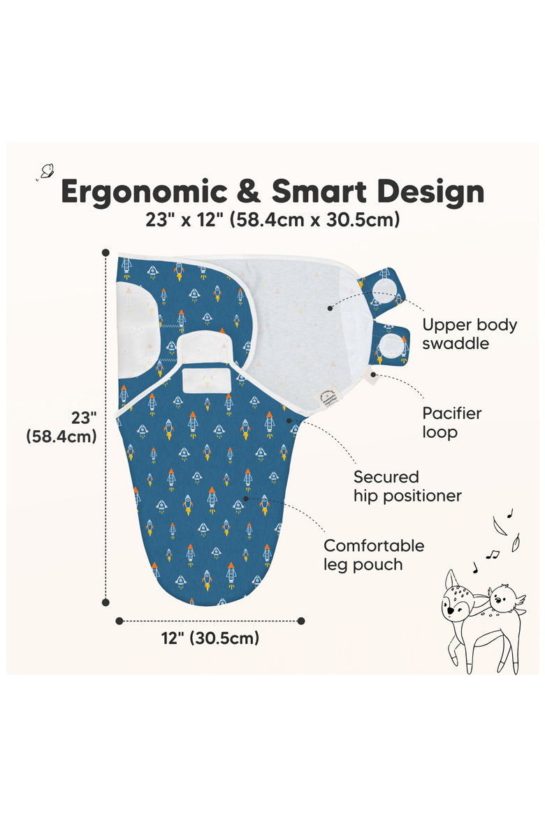 3-Pack Soothe Swaddle Wraps, Alternate, color, Cosmo