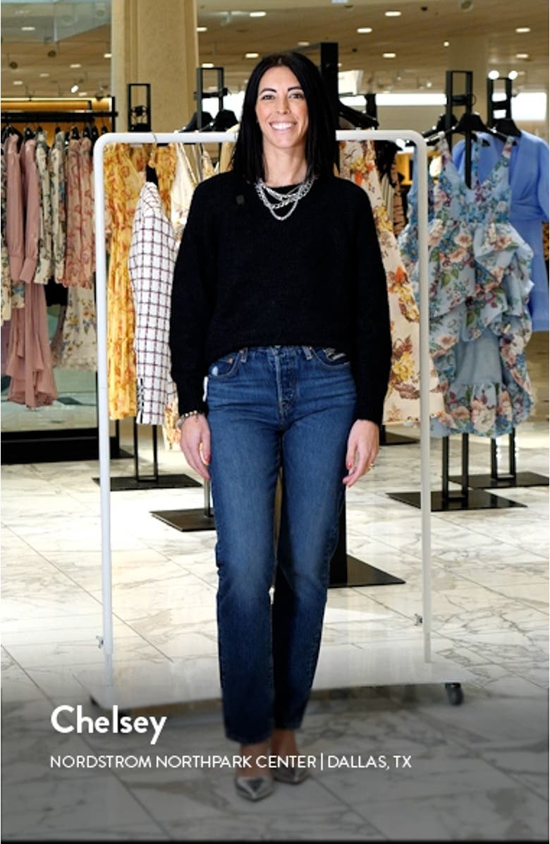 501<sup>®</sup> Original High Waist Straight Leg Jeans, sales video thumbnail