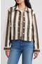 selected Dark Brown Stripe