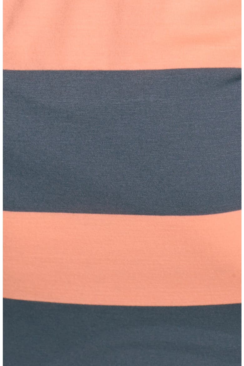 'Luna Lake' Stripe Racerback Maxi Dress, Alternate, color, NAVY/ PEACH