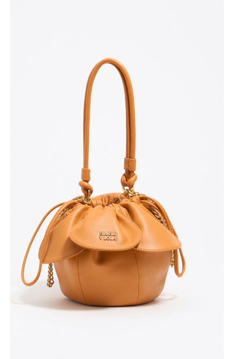 Leather Petalo Bag