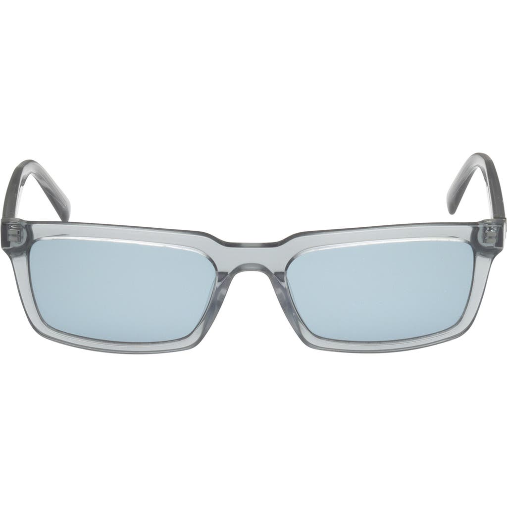 Abercrombie & Fitch 54mm Rectangular Sunglasses In Gray