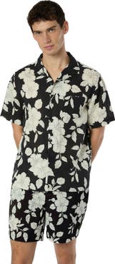 Onia Air Linen Convertible Vacation Shirt