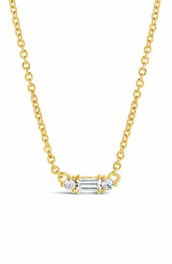 Sterling Forever Amara Cubic Zirconia Pendant Necklace