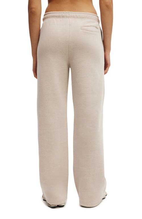Cotton On Body Active Plush Essential Straight Leg Sweatpant In Brown