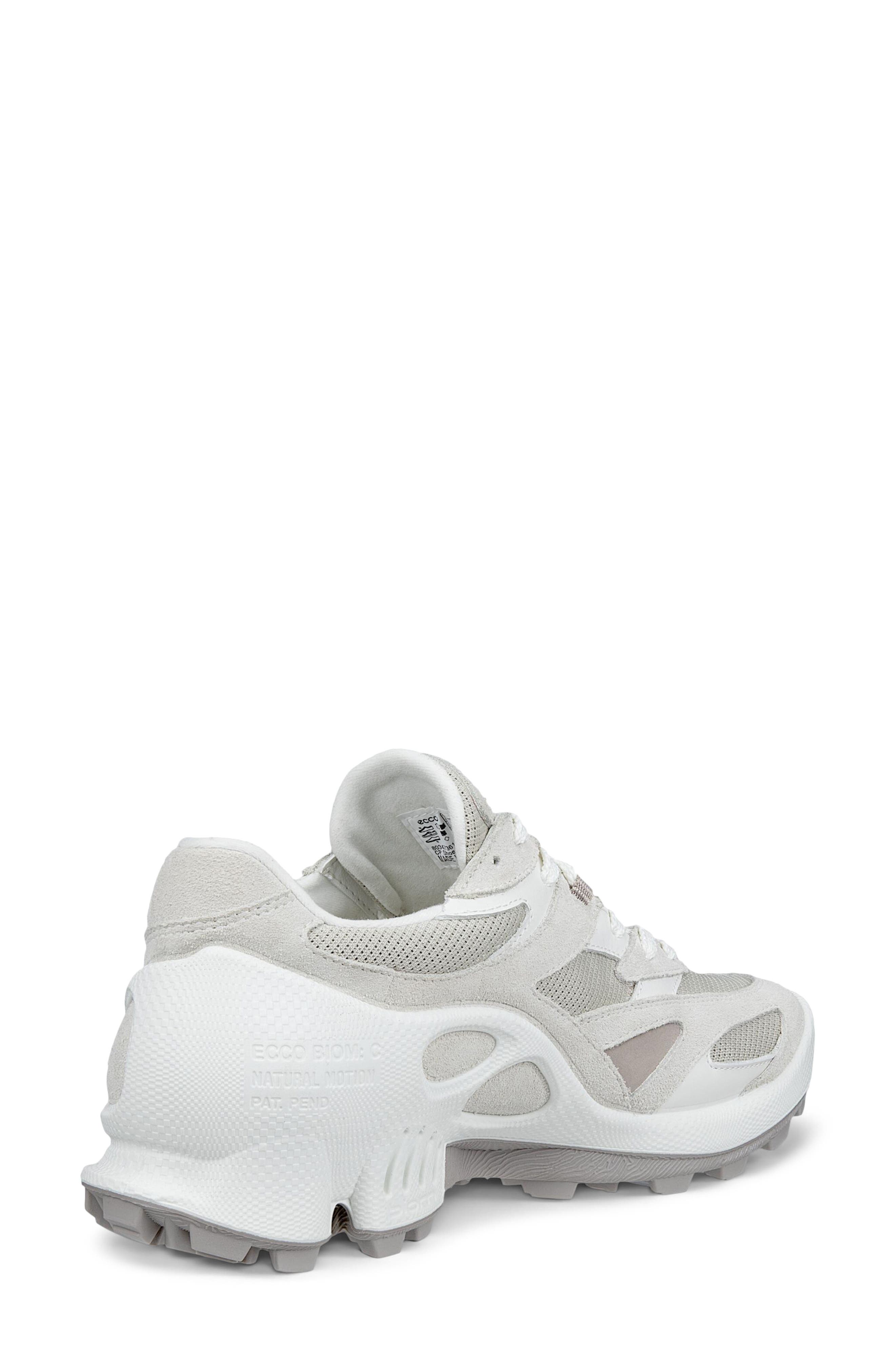 ECCO Nova BIOM<sup>®</sup> C-Trail Sneaker, Alternate, color, Shadow White