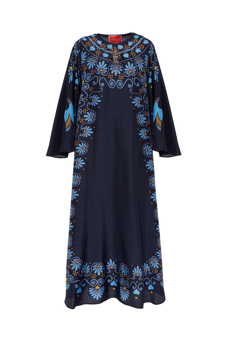 Flying Kaftan Placée, Alternate, color, Olympus Placée Navy