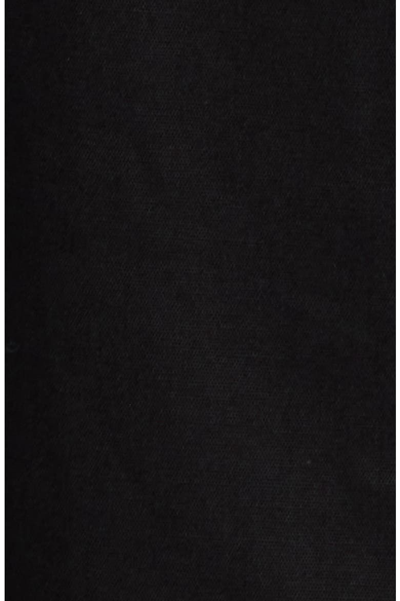 Sleeveless Mixed Media Midi Dress, Alternate, color, ANNE BLACK