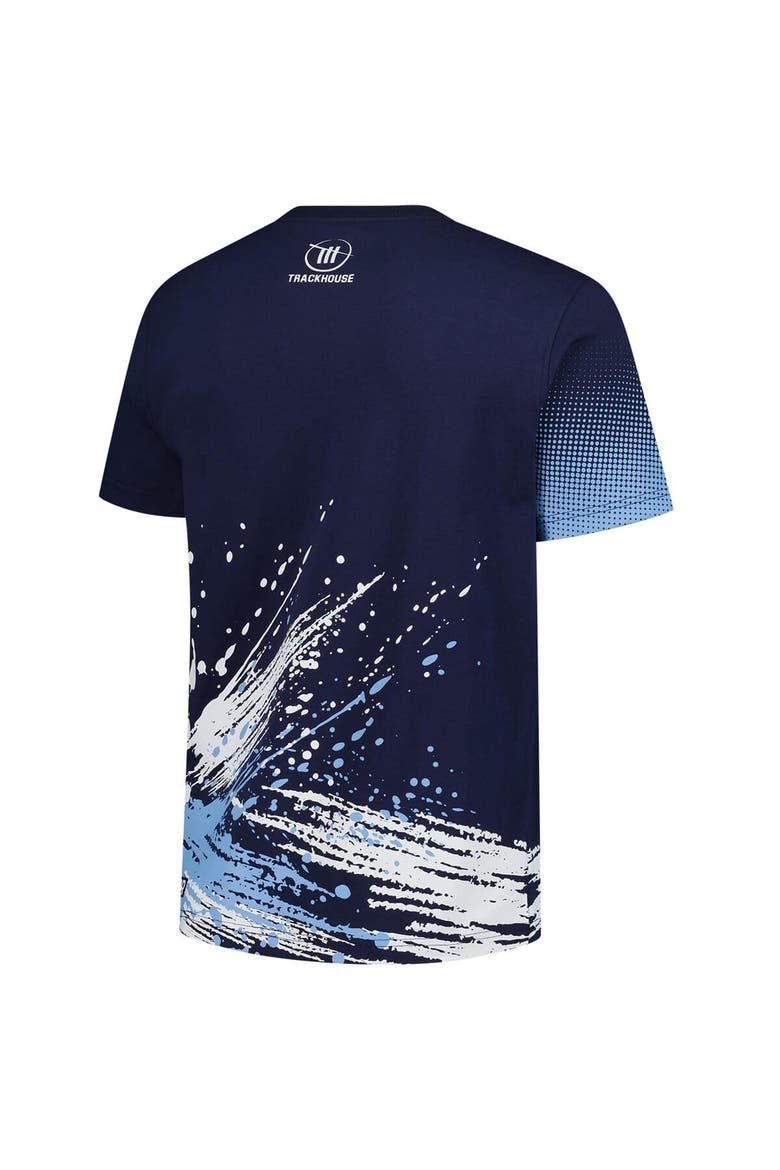 Men's Starter Blue Ross Chastain Touchdown Extreme T-Shirt, Alternate, color, Blue