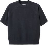 MANGO Short Sleeve Sweater