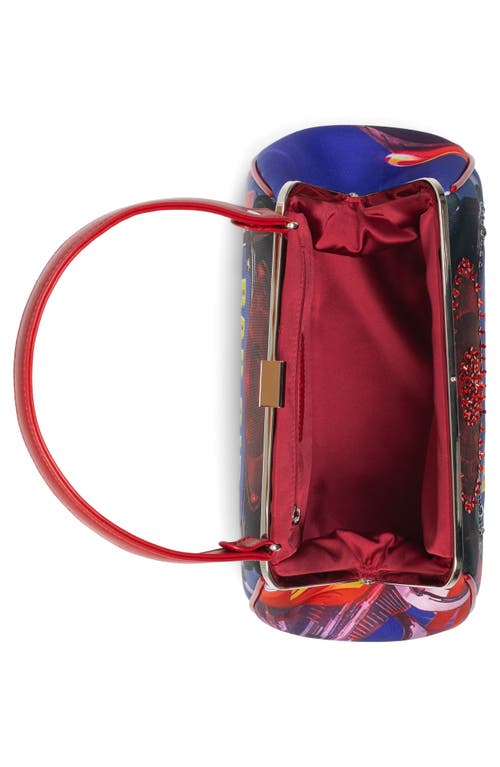 Jeffrey Campbell Beep-beep Top Handle Bag In Bad Girl Combo