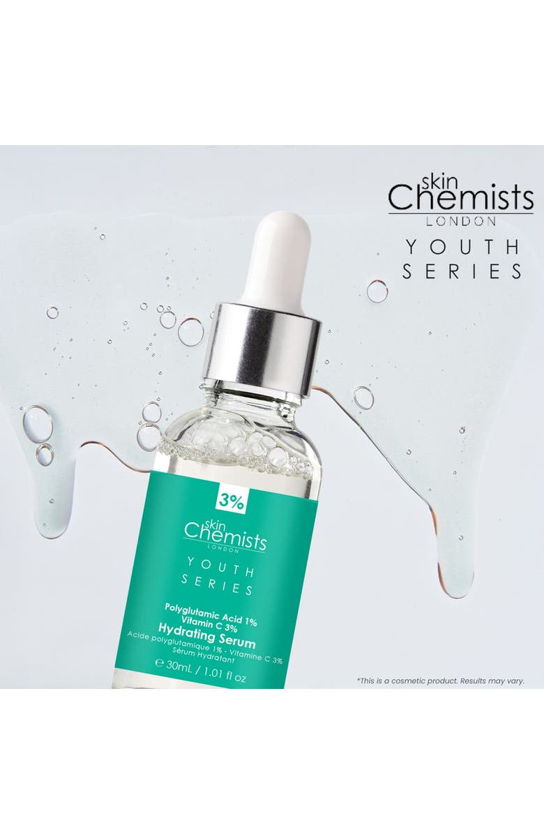 SKINCHEMISTS Youth Series Dry Skin Serum Marula Oil 4%, Q10 1%, Rosehip Oil 4% 30ml, Alternate, color, White