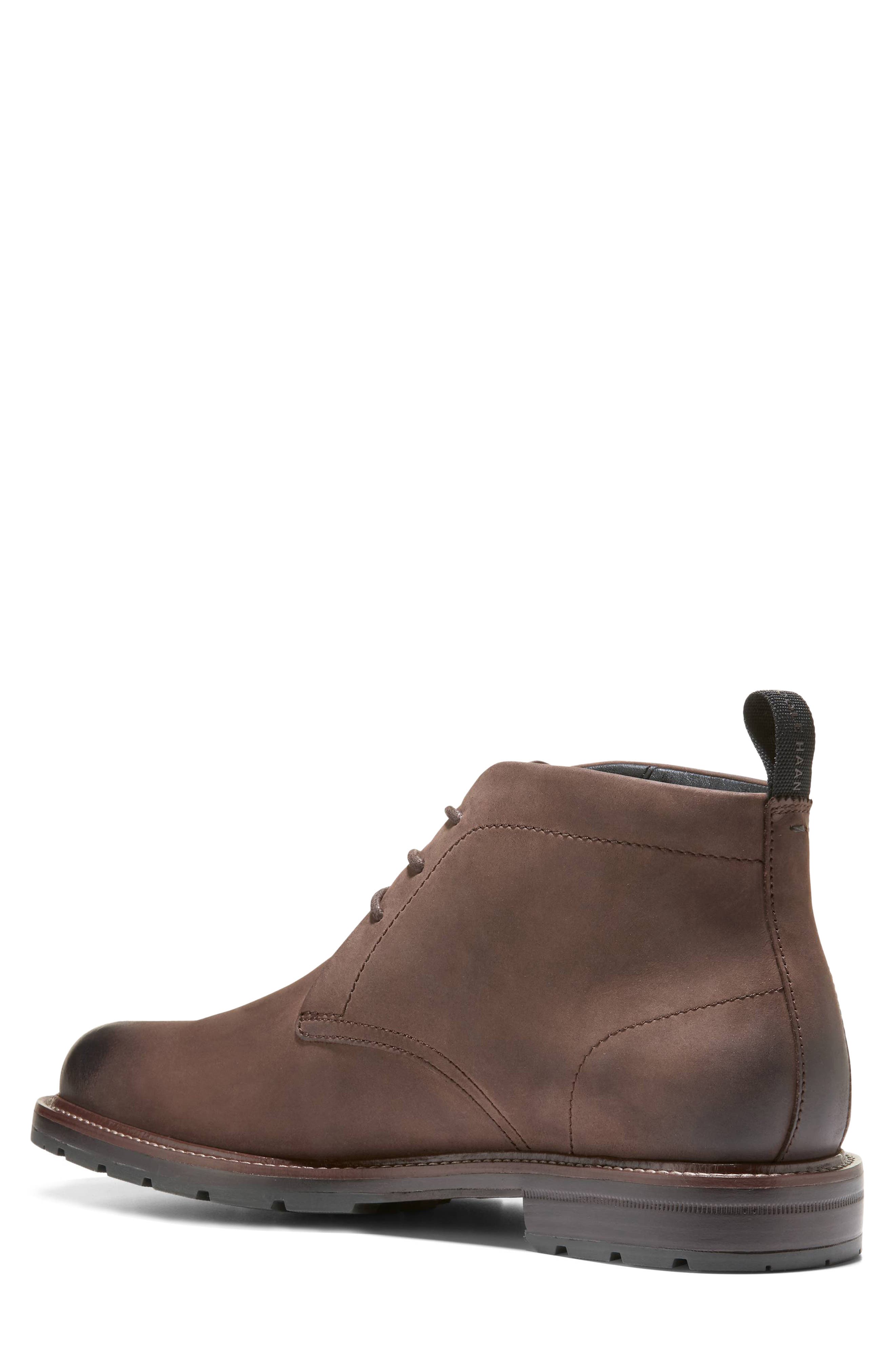 Roundhill Grand Waterproof Chukka Boot, Alternate, color, DARK CHOCOLATE NUBUCK