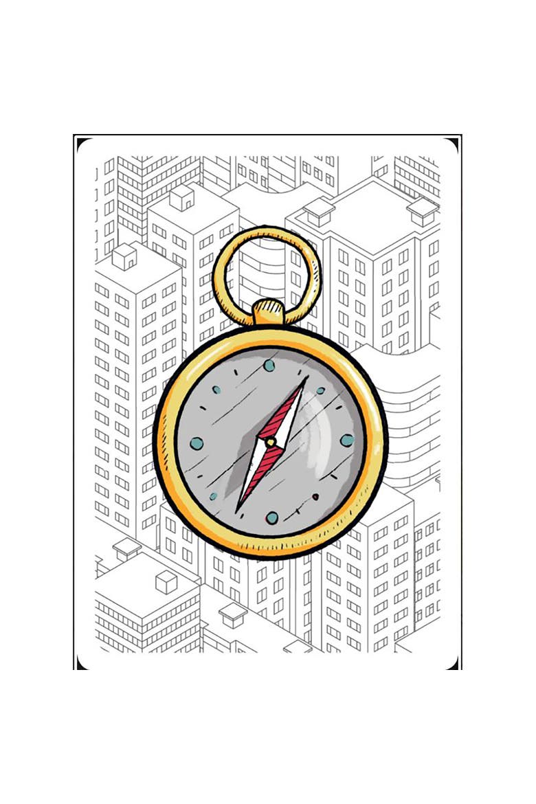 Inner Compass Board Game, Ages 14+, Alternate, color, Multicolored
