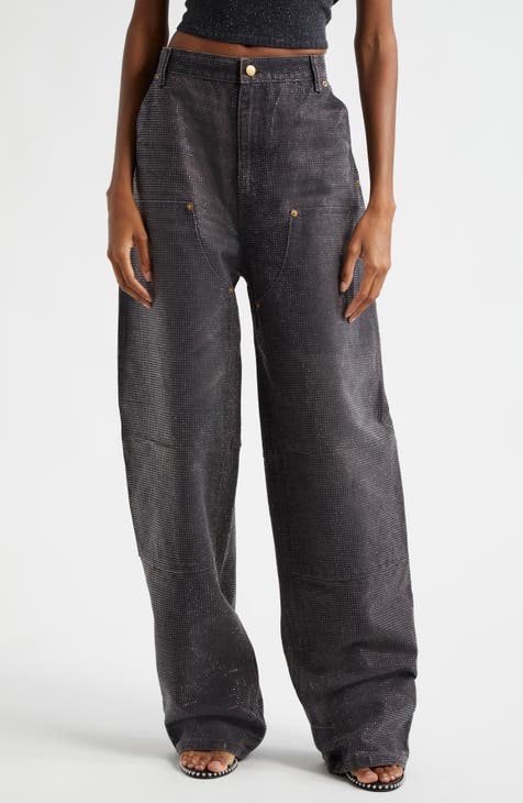 Alexander popular Wang NWT wide leg jeans