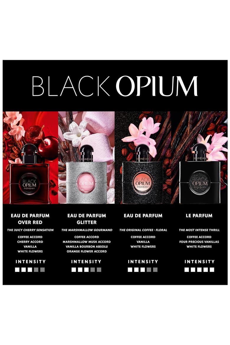 Black Opium Eau de Parfum Glitter, Alternate, color, NO COLOR