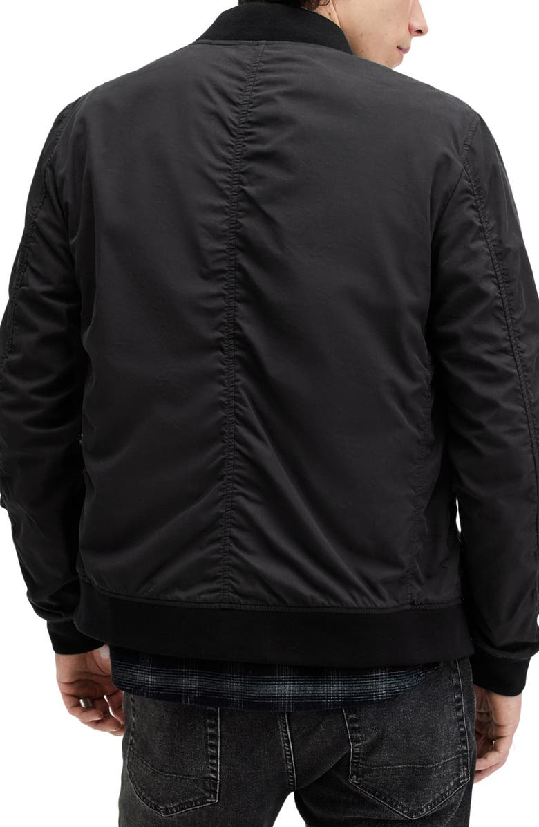 AllSaints Bassett Bomber Jacket, Alternate, color,