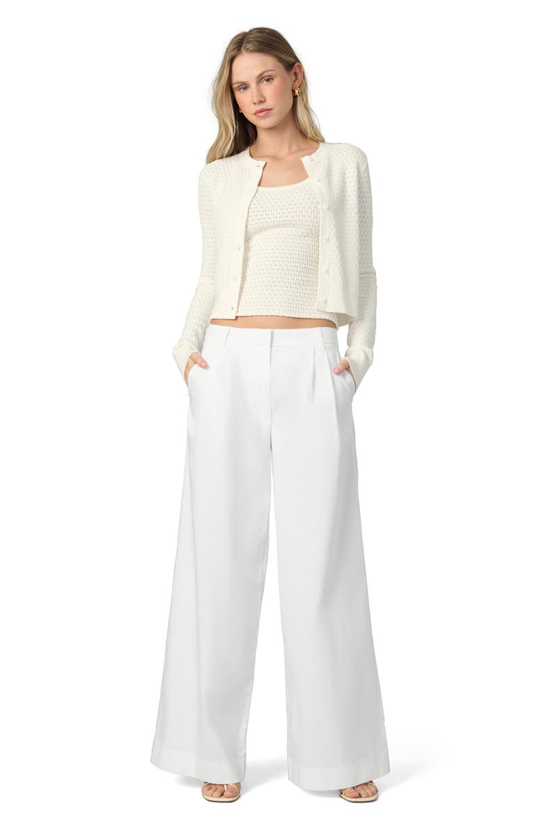 Joe's The Brody Pleated Wide Leg Pants, Alternate, color, White