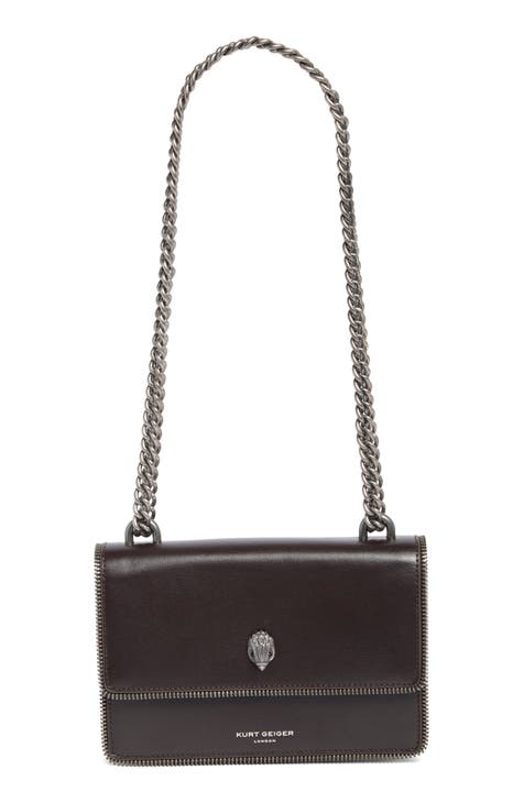 Shoreditch Small Leather & Genuine Calf Hair Shoulder Bag