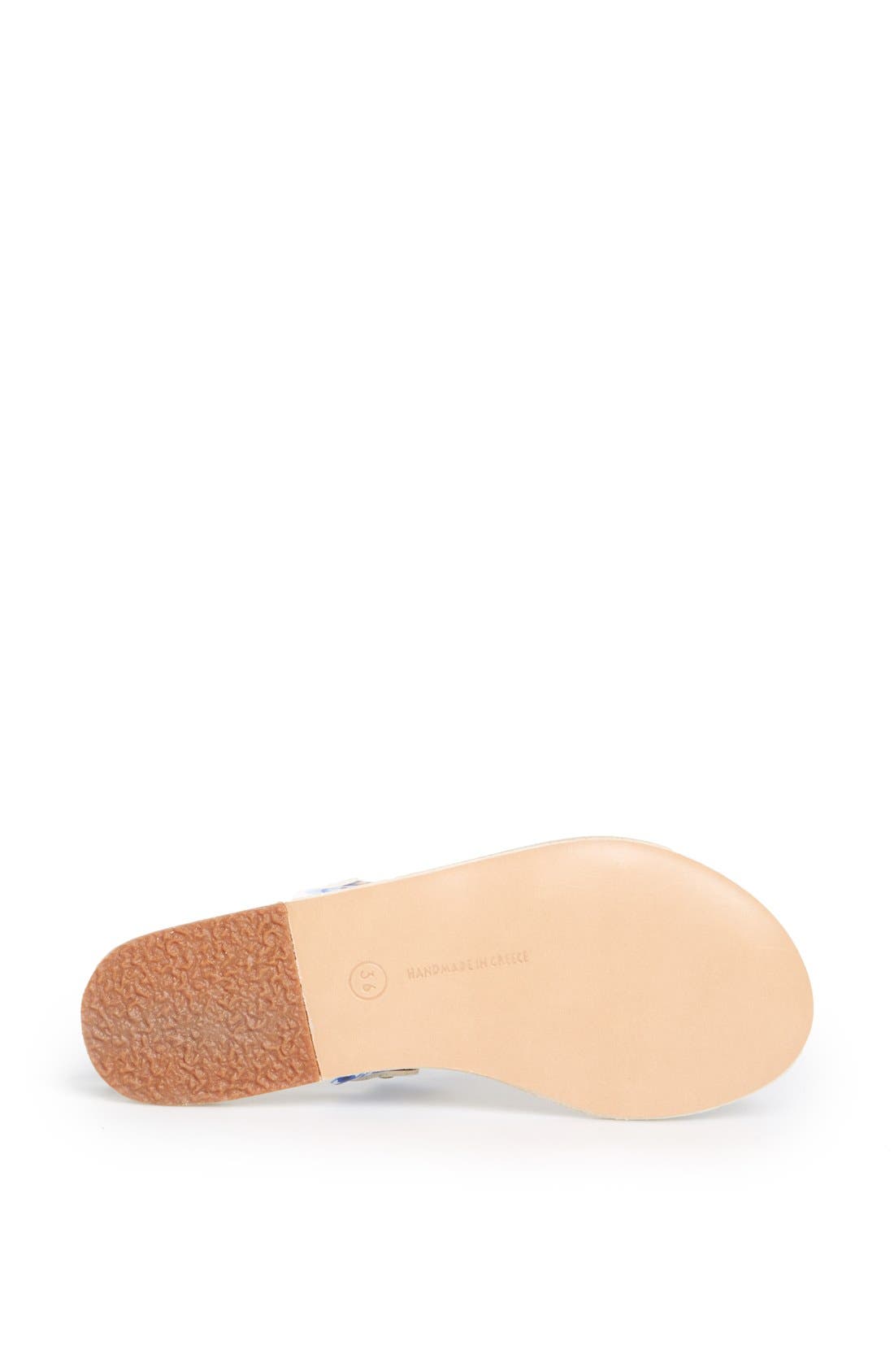 'Clio' Sandal, Alternate, color, EYE PRINT