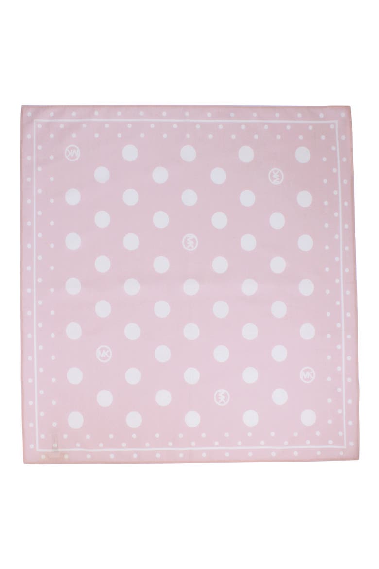 Dot Bandana, Alternate, color, POWDER BLUSH