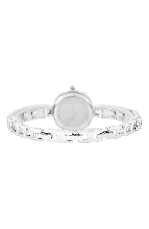 Danecraft Crystal Embellished Bracelet Watch, 28mm