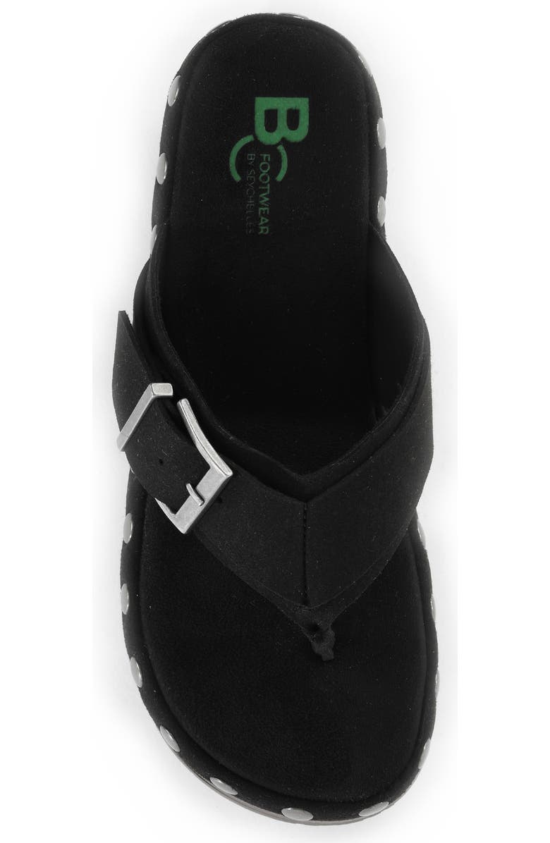 BC Footwear Starfish Platform Sandal, Alternate, color, Black