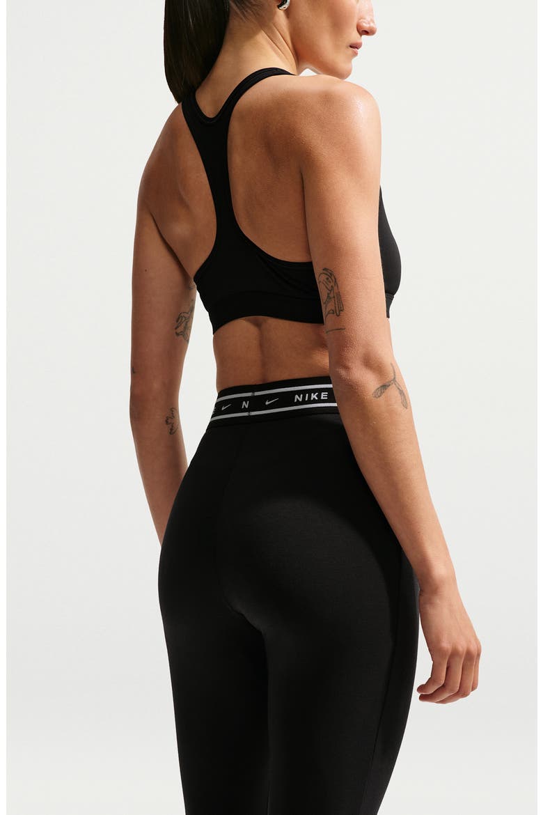 Crop Leggings, Alternate, color, BLACK/ BLACK/ WHITE