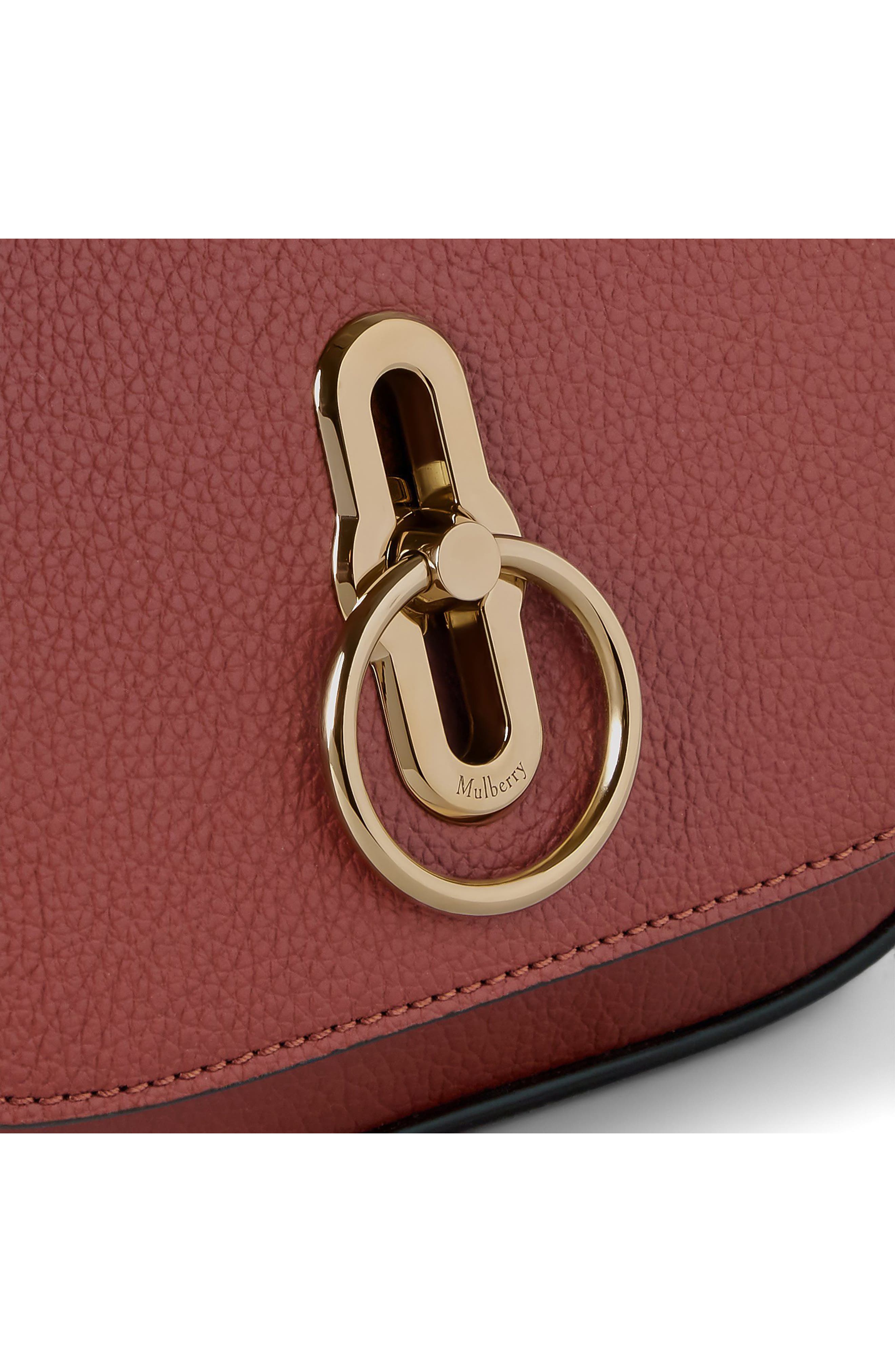 Женские сумки Mulberry Small Amberley Leather Satchel — фото 5