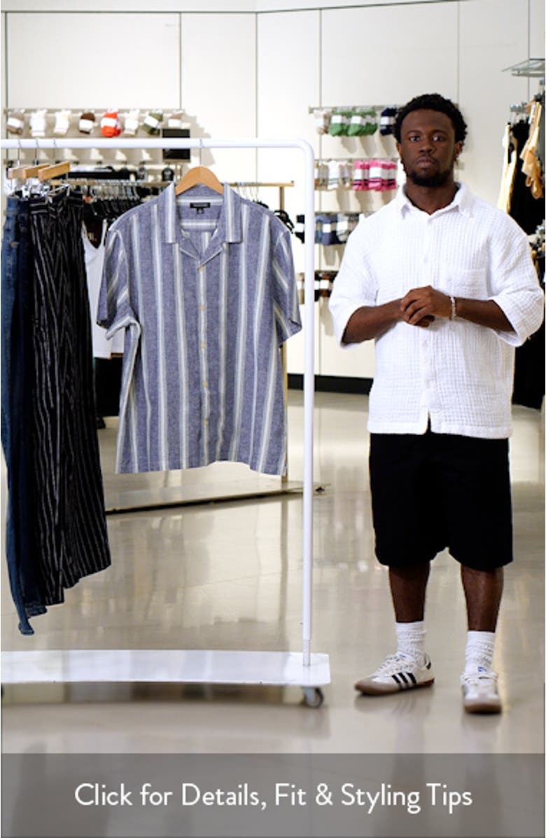 Linen & Cotton Camp Shirt, sales video thumbnail