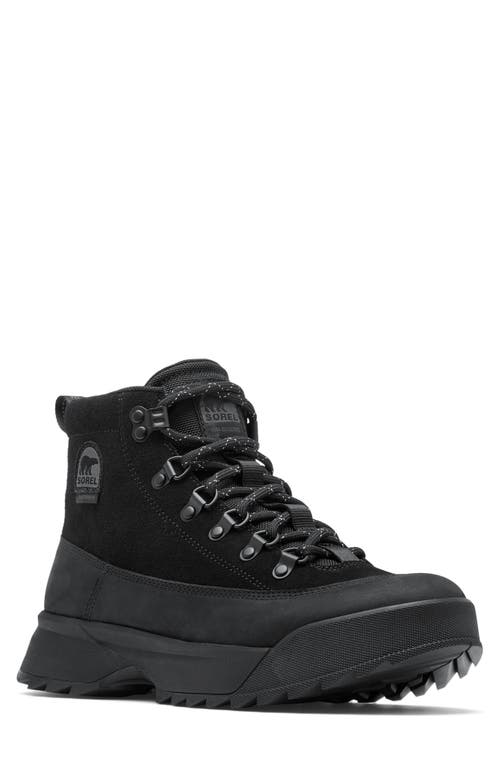 SOREL Scout 87 Pro Plus Waterproof Boot in Black/Black 