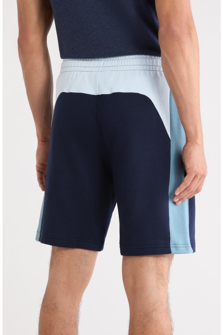 Cotton Pull-On Shorts, Alternate, color, NAVY BLUE/ LIMESTONE/ RILL