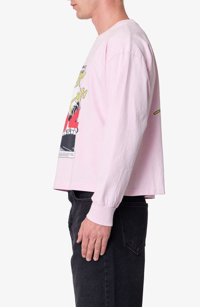 mnml Left for Dead Long Sleeve Cotton Graphic T-Shirt, Alternate, color,