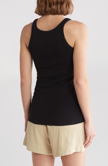 Rib Scoop Neck Tank
