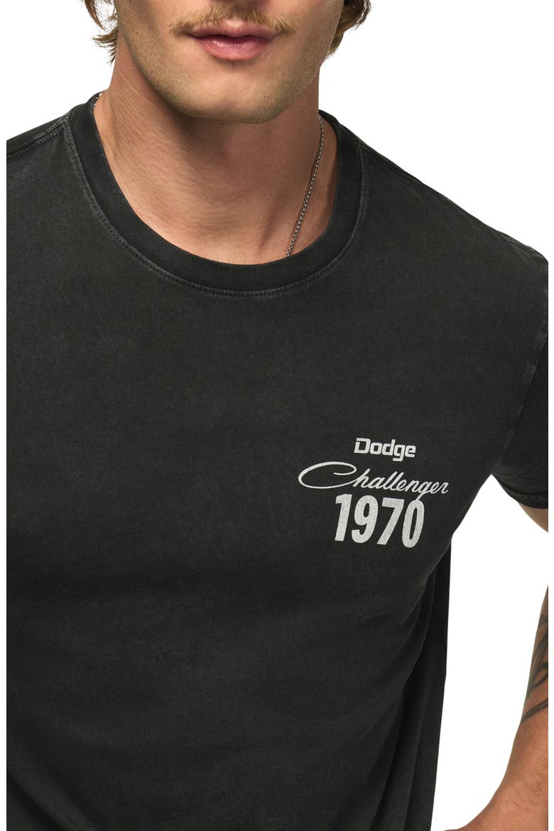 Dodge Challenger Graphic T-Shirt, Alternate, color, JET BLACK