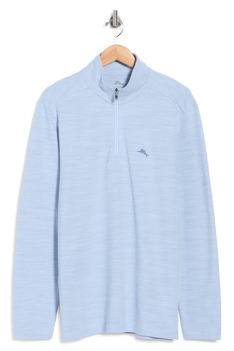 Ocean Sails Half Zip Pullover, Main, color, INFINITY SKY