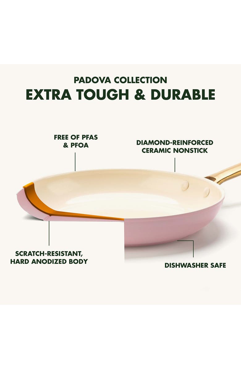 GreenPan Reserve Ceramic Nonstick Covered Frying Pan, Alternate, color, Blush
