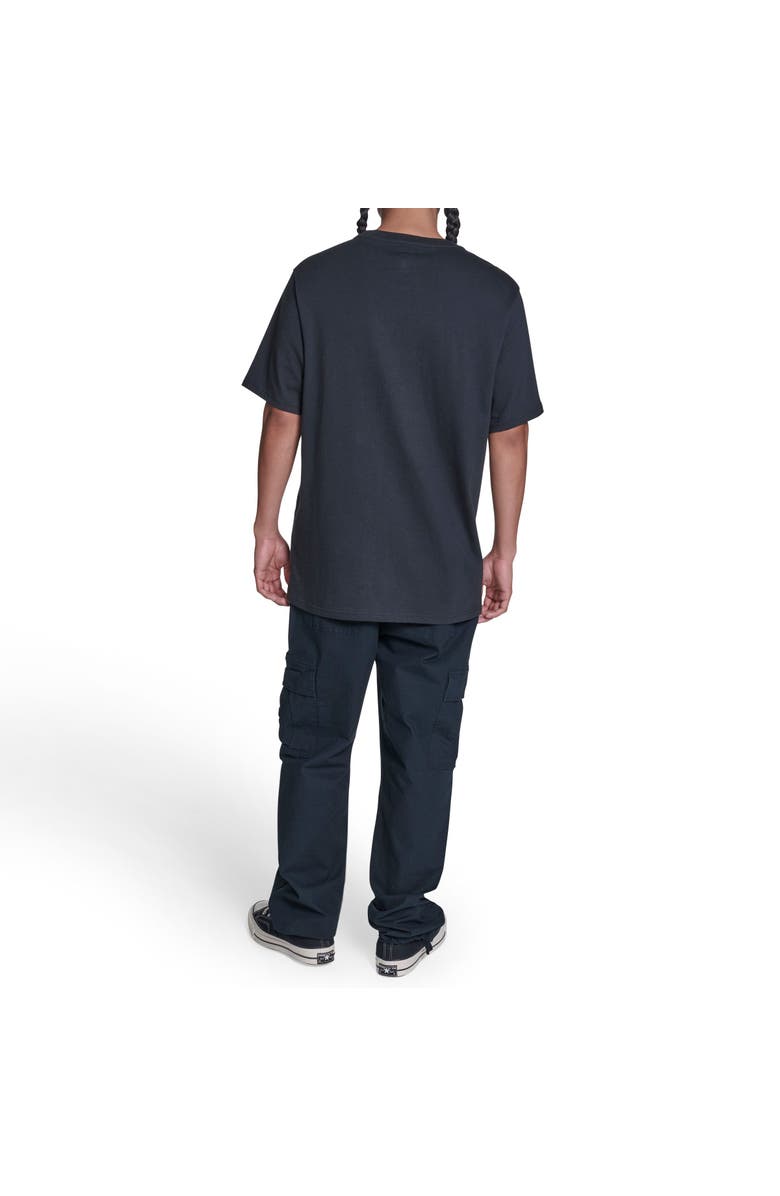 Converse Timeless Boxed Chevron T-Shirt, Alternate, color, Converse Black