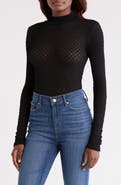 FRAME Mesh Turtleneck