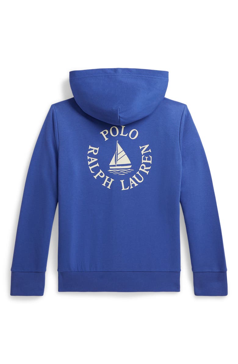 Polo Ralph Lauren Kids' French Terry Zip Hoodie, Alternate, color, Liberty