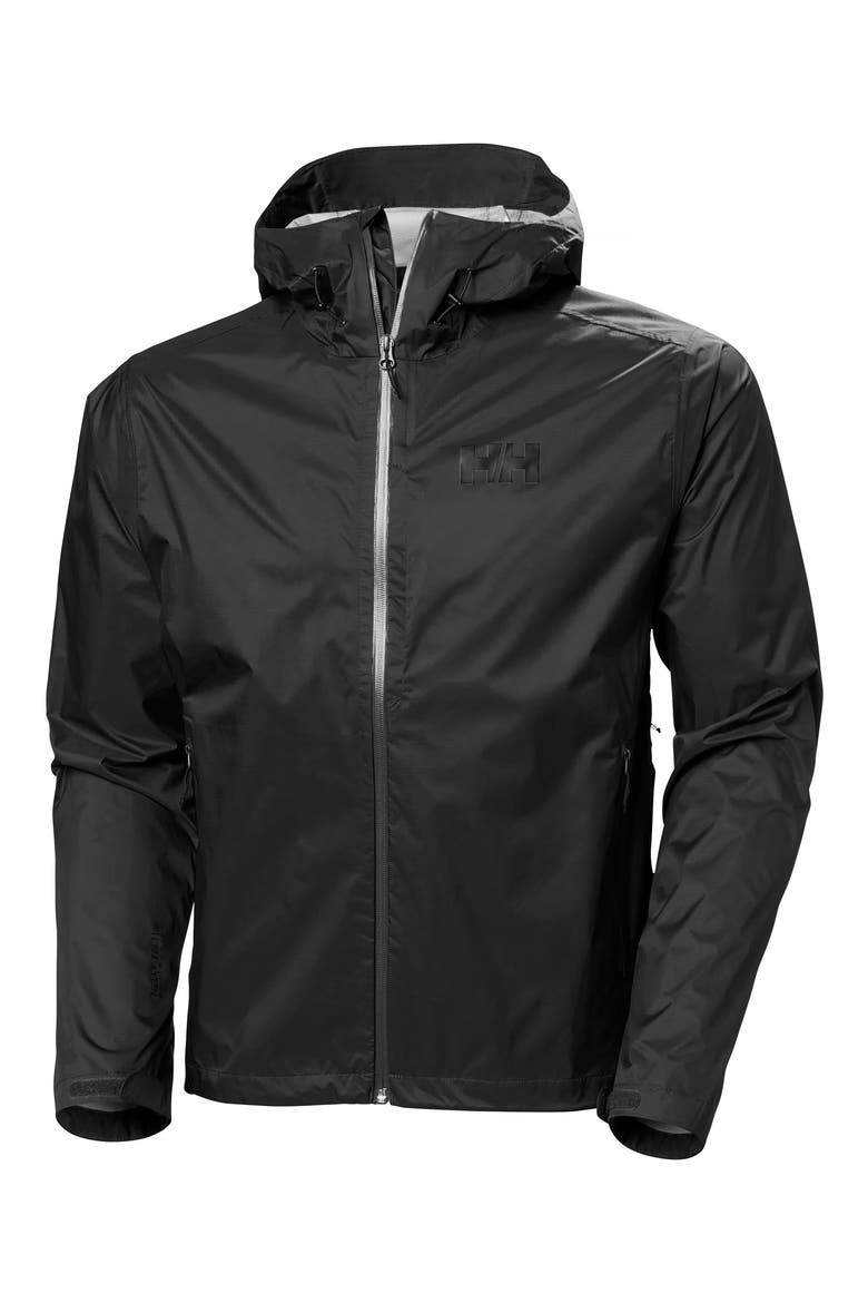 Loke Terra Waterproof Hooded Jacket, Alternate, color, 990 BLACK