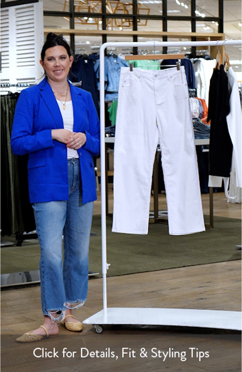 Brinley Mid Rise Ankle Straight Leg Jeans, sales video thumbnail