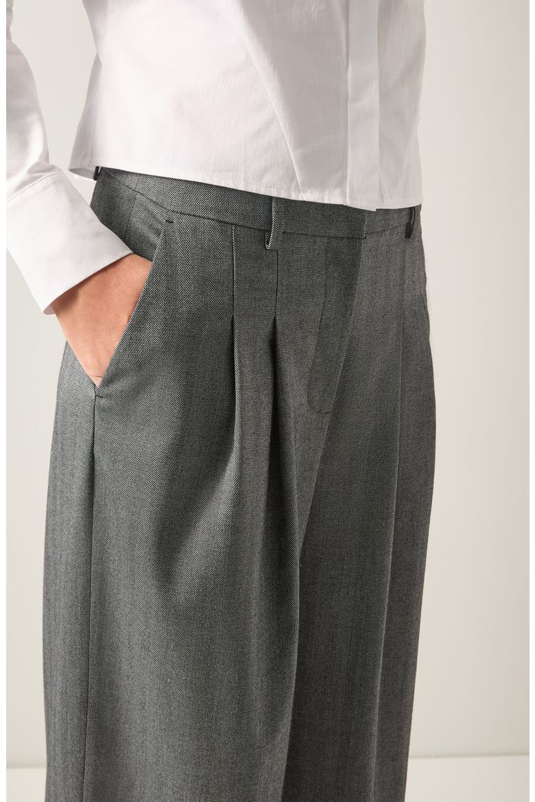 Liz Wide Leg Pants, Alternate, color, GREY
