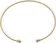 Argento Vivo Sterling Silver Flexible Rib Cuff Bracelet