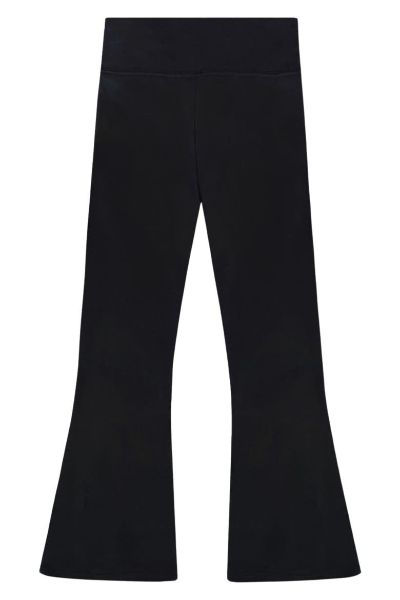 Kids' Soft Luxe Flare Leggings, Main, color, BLACK
