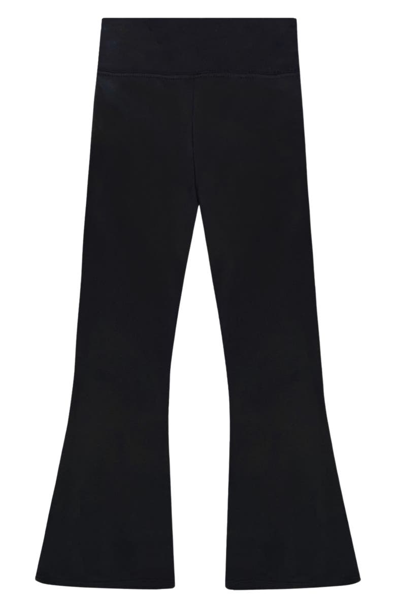 PixieLane Kids' Soft Luxe Flare Leggings, Main, color, Black