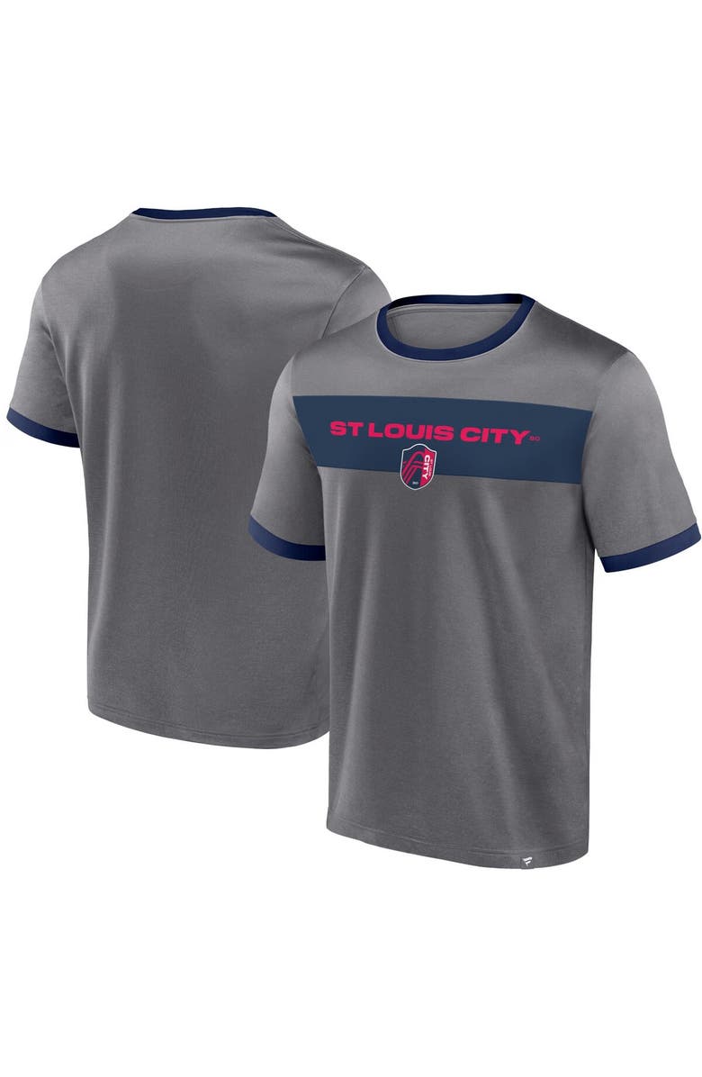 FANATICS Men's Fanatics Branded Gray St. Louis City SC Advantages T-Shirt, Alternate, color, 