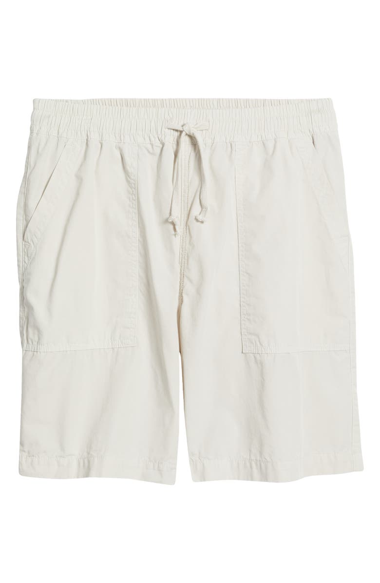 Service Works Organic Cotton Poplin Drawstring Chef Shorts, Alternate, color, Salt