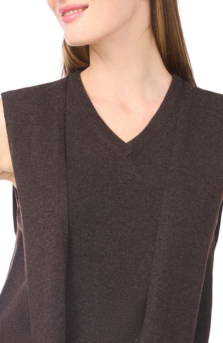 Halogen<sup>®</sup> Tie Shoulder Sleeveless Sweater, Alternate, color, Delicioso